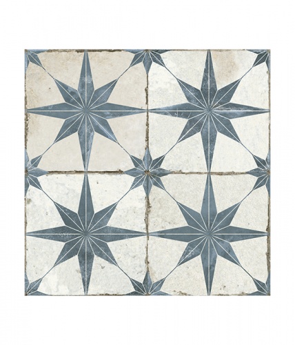 Ca Pietra Spitalfields Ceramic Retro Star Blue